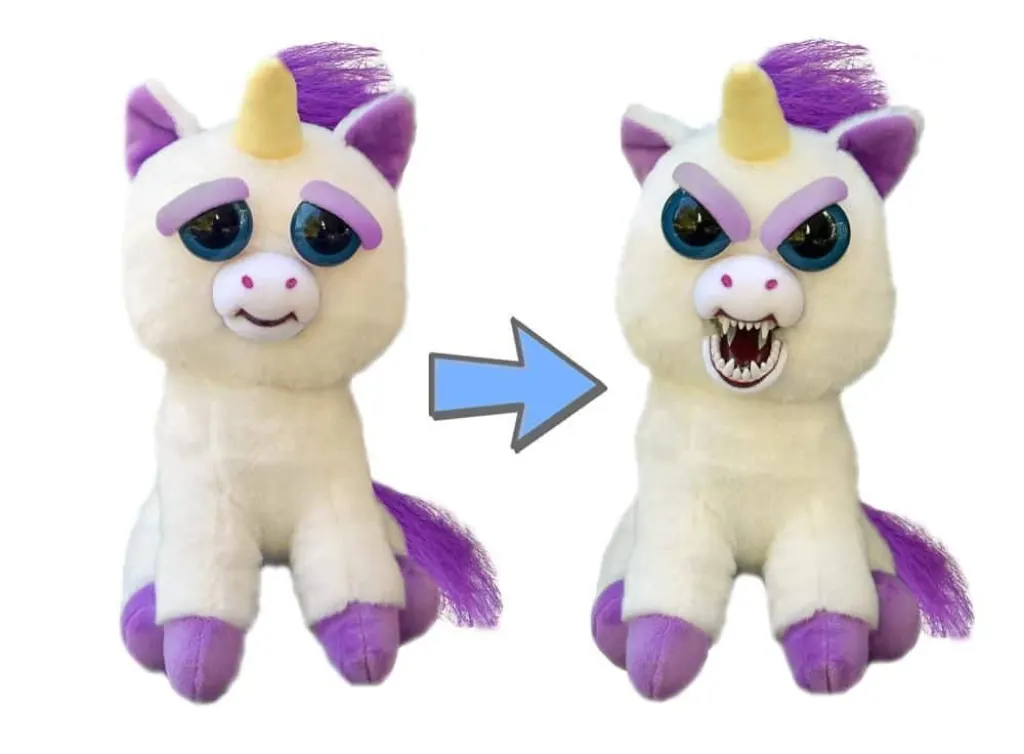 Peluche qui fait peur