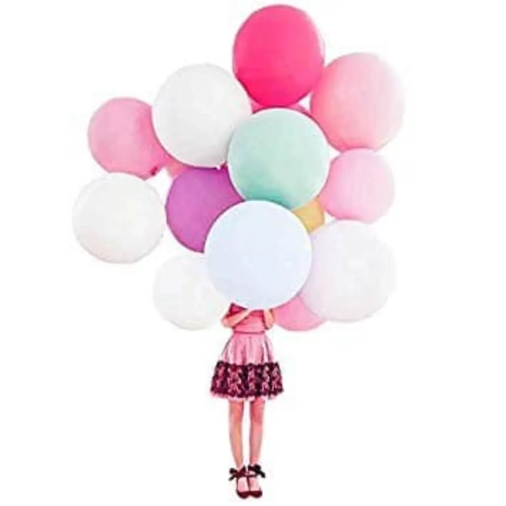 lot de 5 ballons géants 90cm