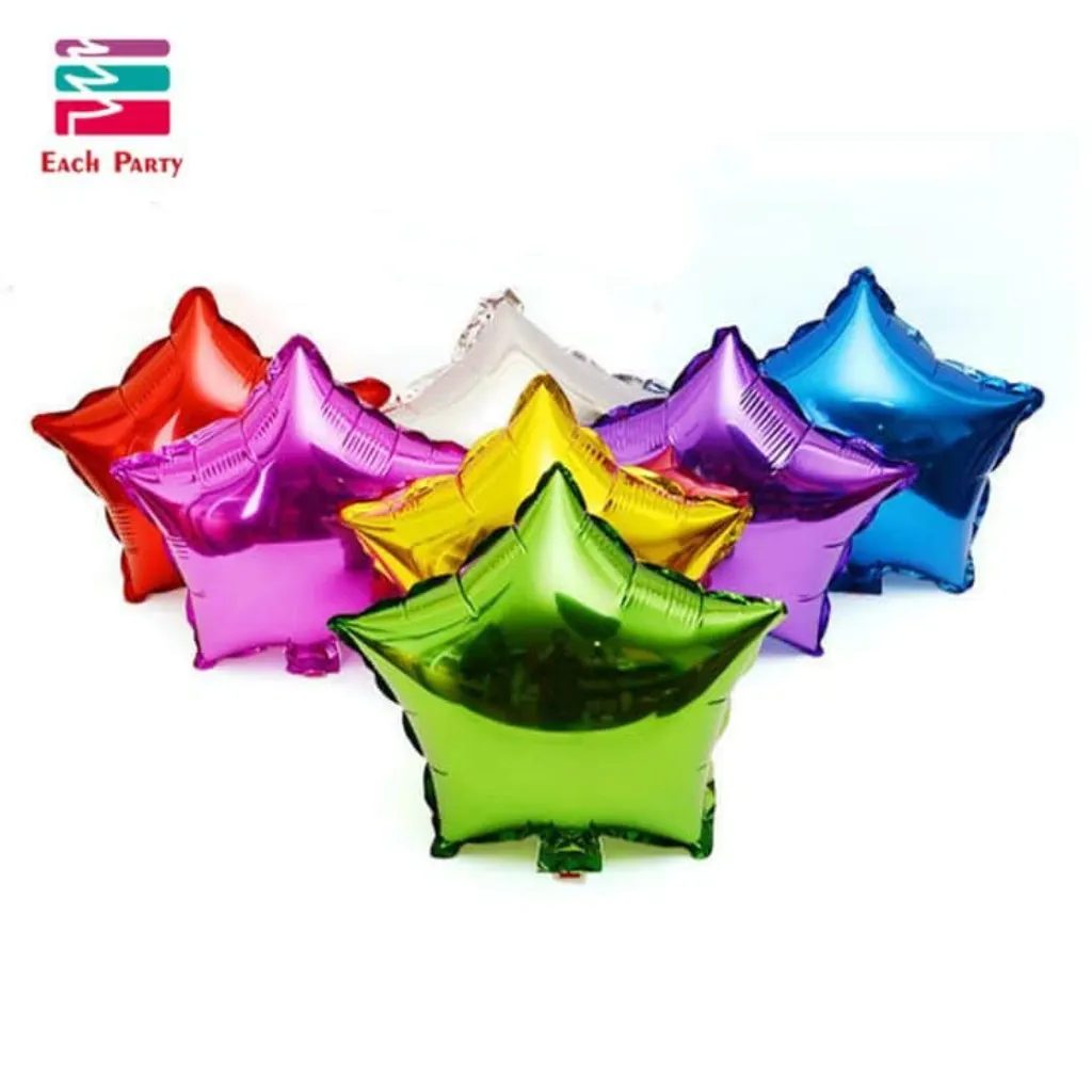 Sur Pinterest 18inch Multicolor Star Foil Balloons Wedding Decoration Ballons Happy