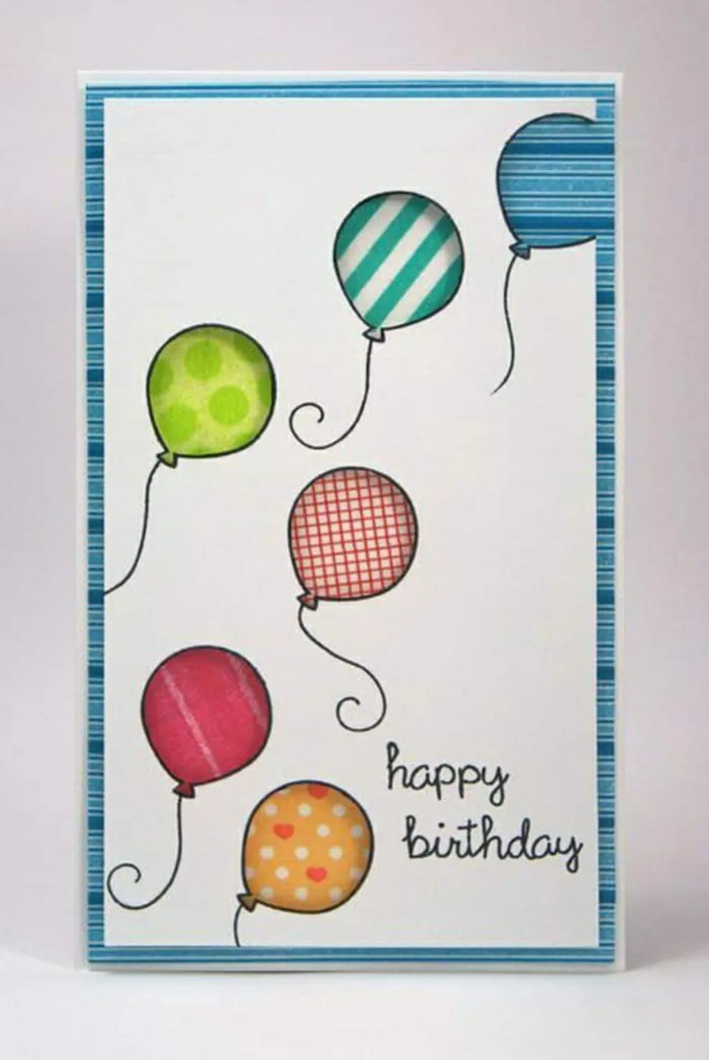 Sur Pinterest La plus jolie carte d’anniversaire en 52 variantes!