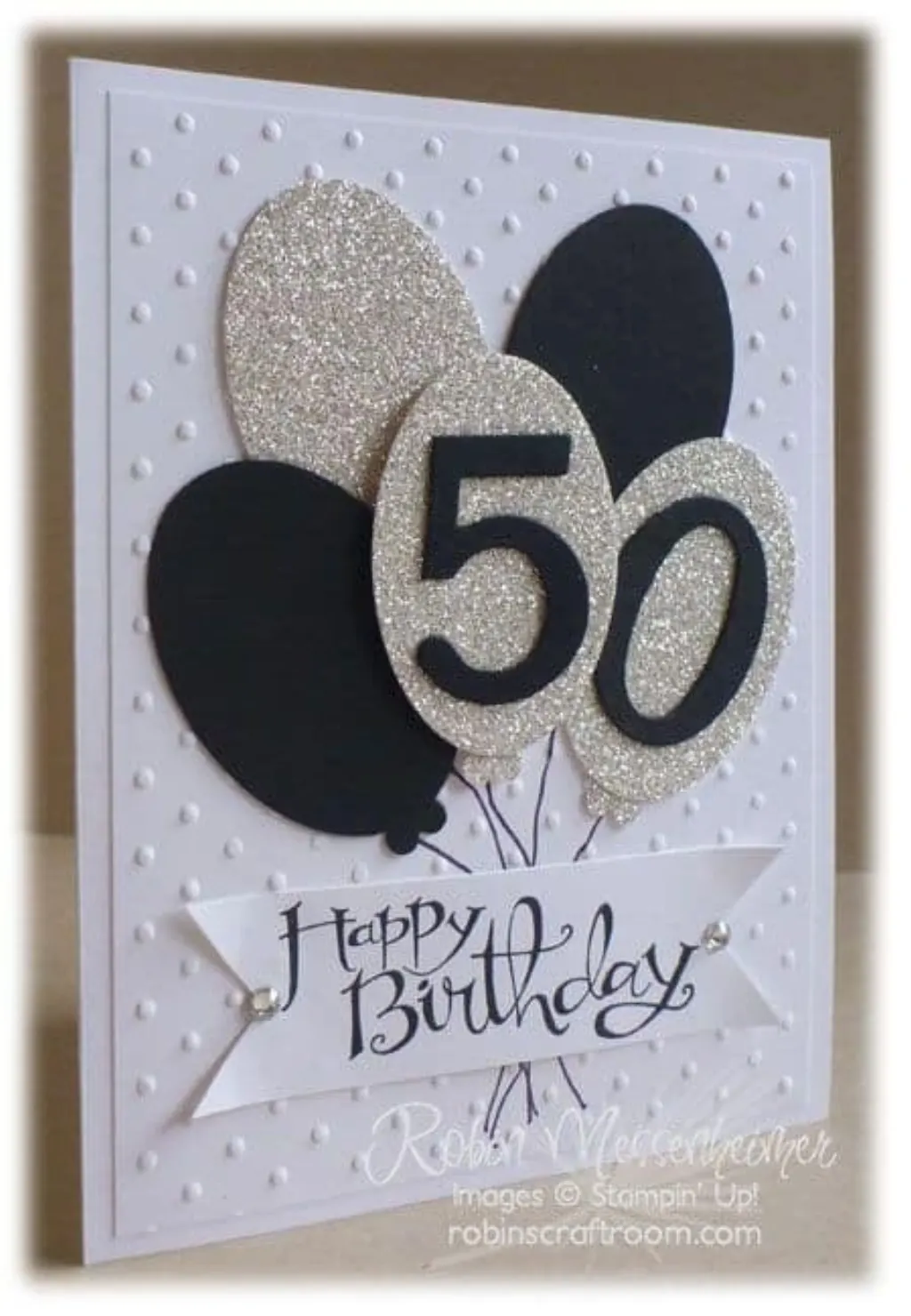 Sur Pinterest handmade birthday card … boquet of die cut ballons … age in die