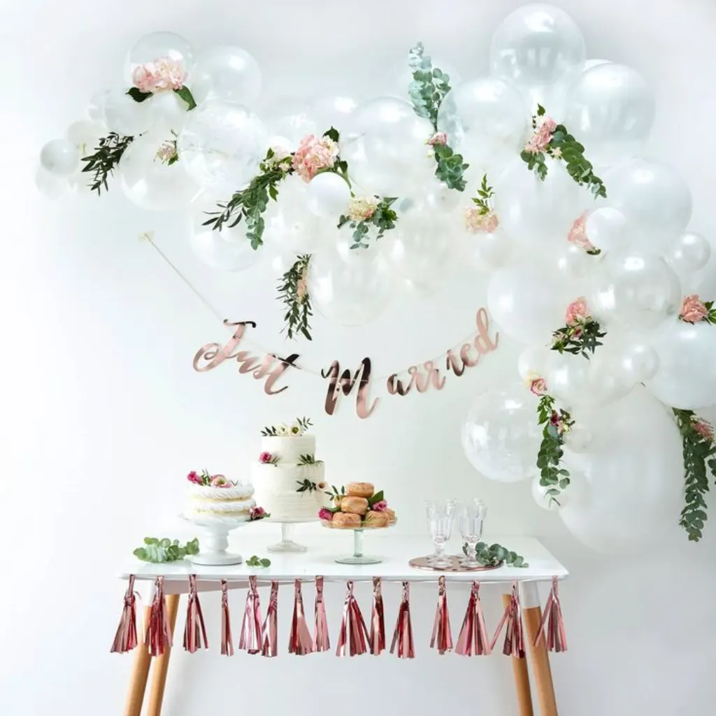 Sur Pinterest Balloon Arch White – Ginger Ray