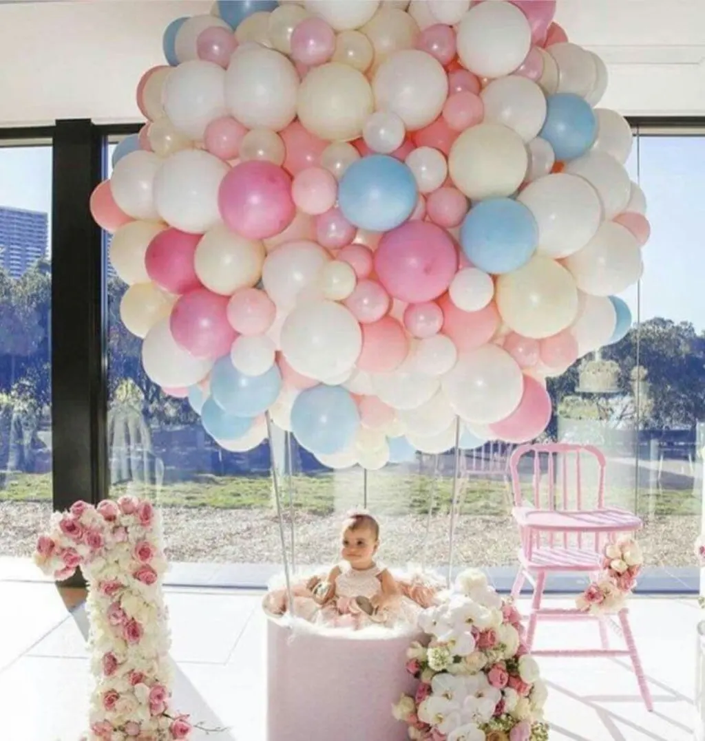 Sur Pinterest Décoration ballon anniversaire fille pour organiser une fête géniale