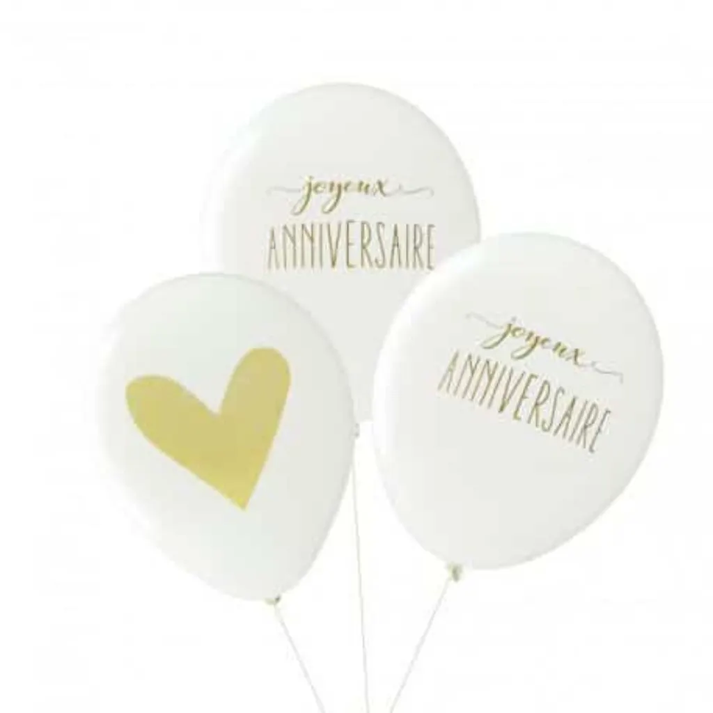 Sur Pinterest Les ballons anniversaire (x3)