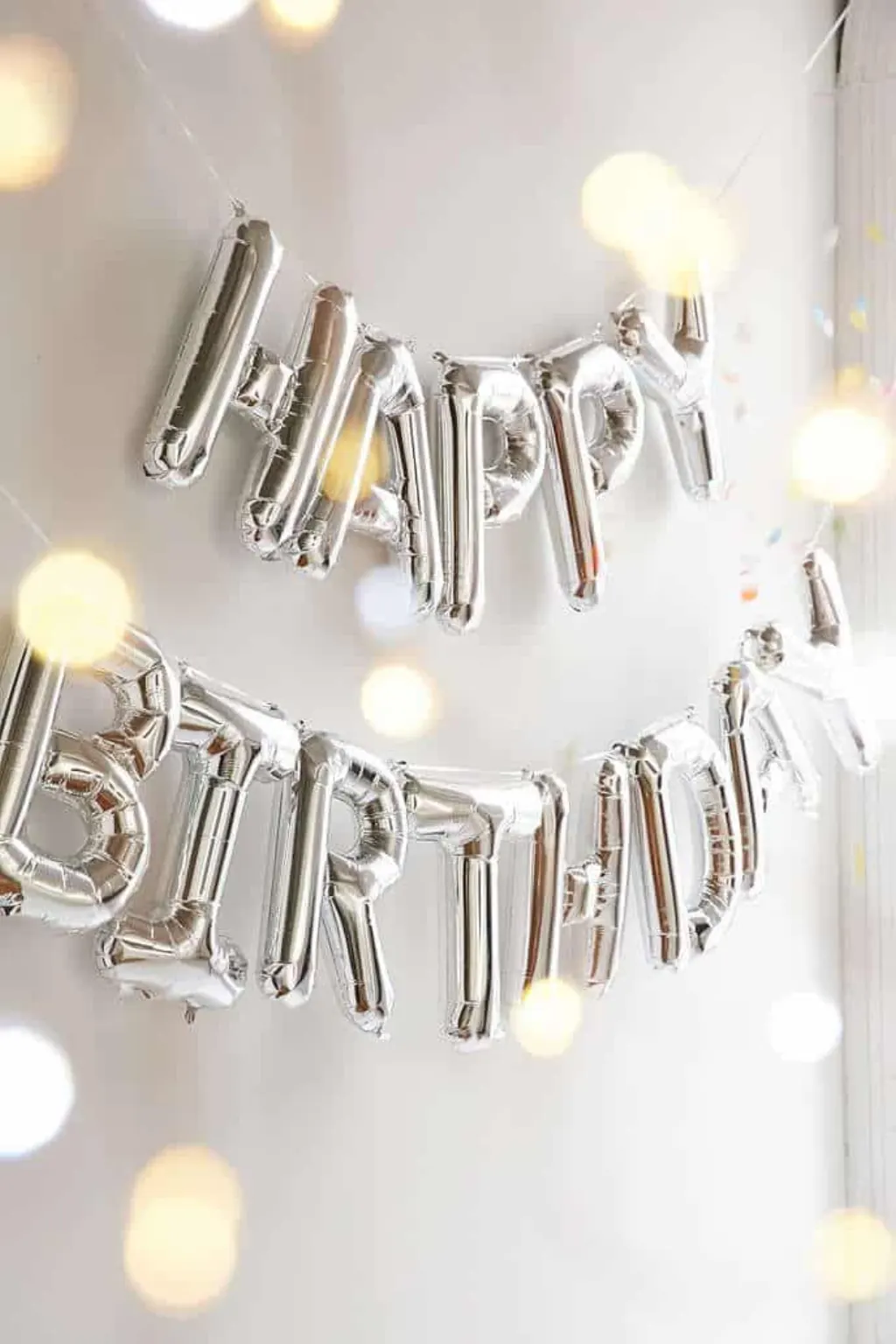 Sur Pinterest Happy Birthday Metallic Party Balloon Kit