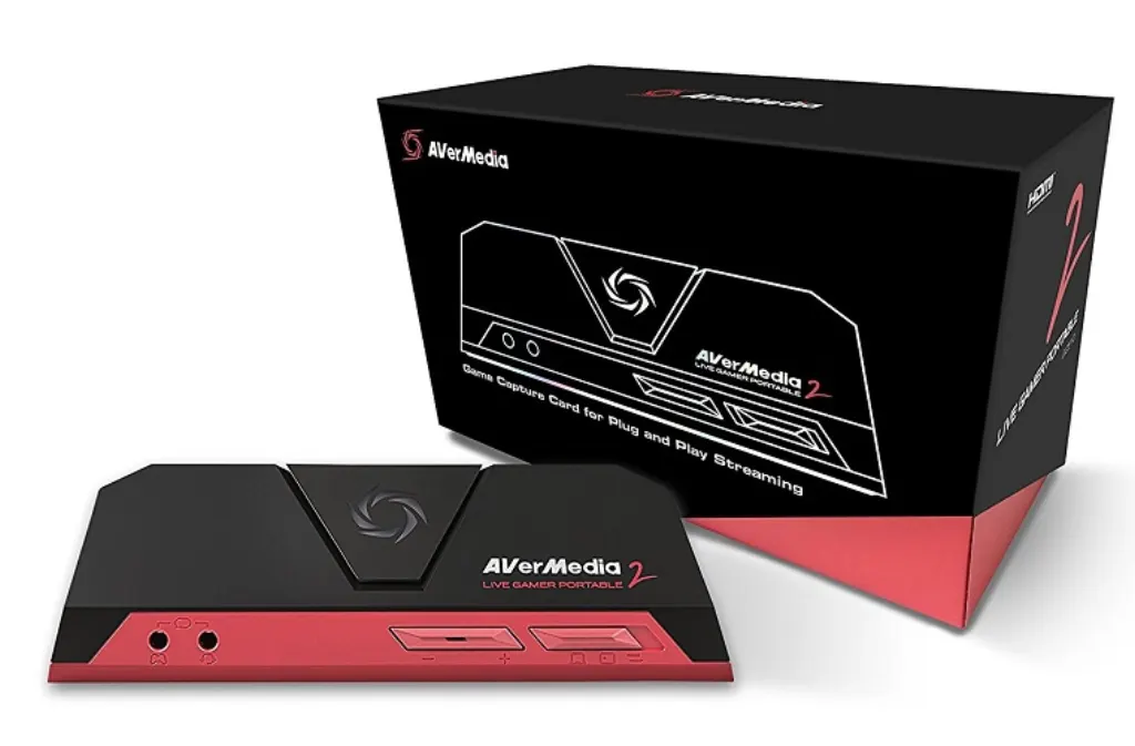 AVerMedia Live Gamer Portable 2 Boîte et carte