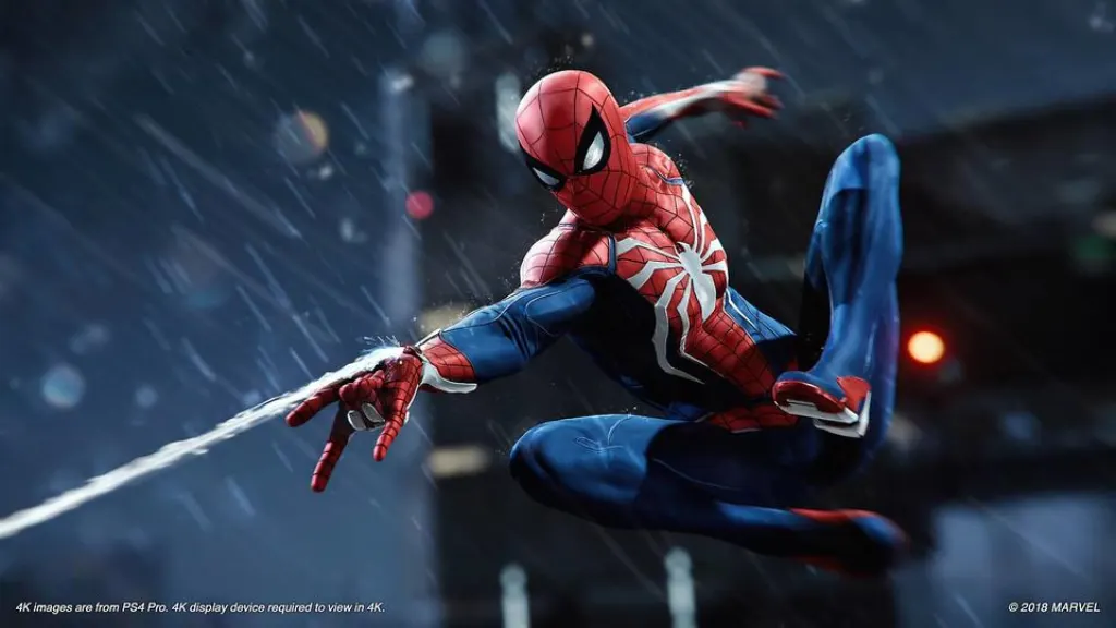 Spider-Man Insomniac de Marvel sur PS4