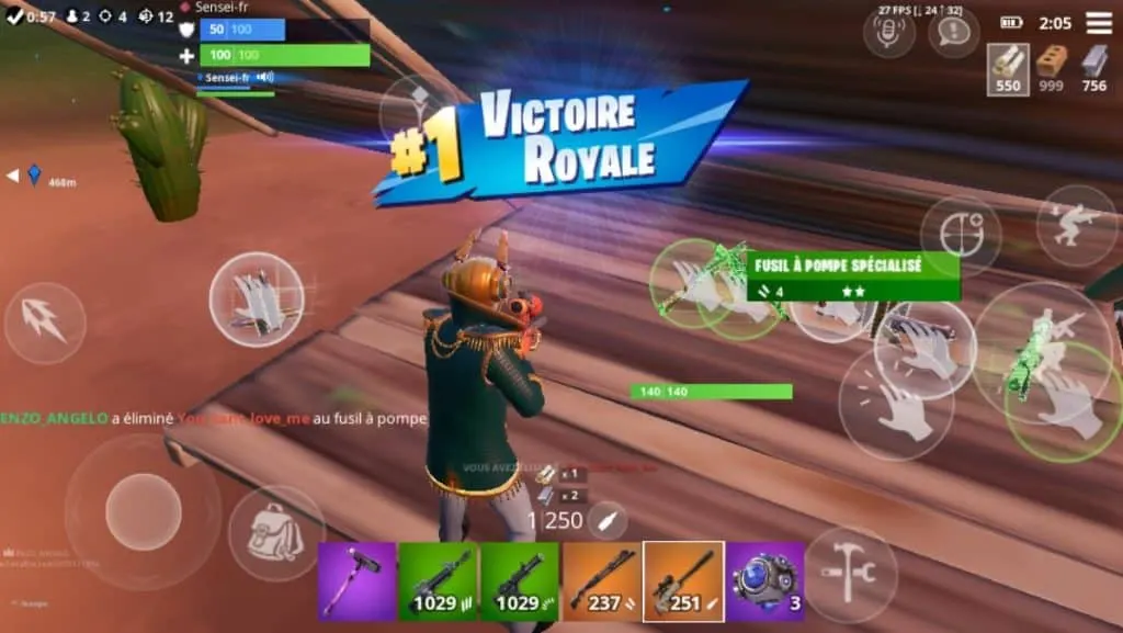 Vous jouez sur quel plate-forme à fortnite ?