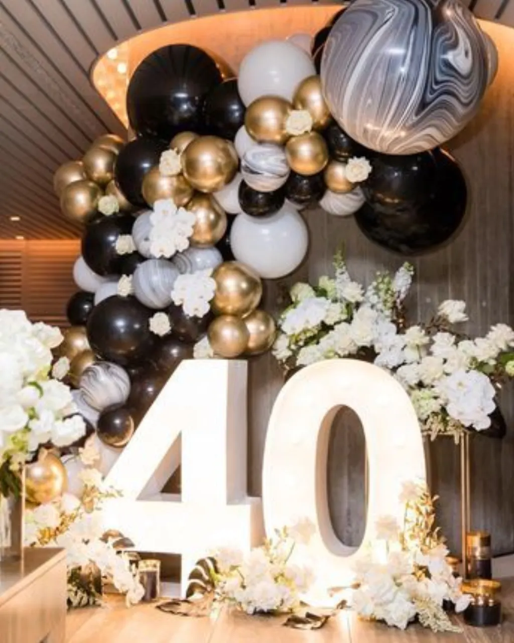 Sur Pinterest Sparkle Balloon Centrepiece