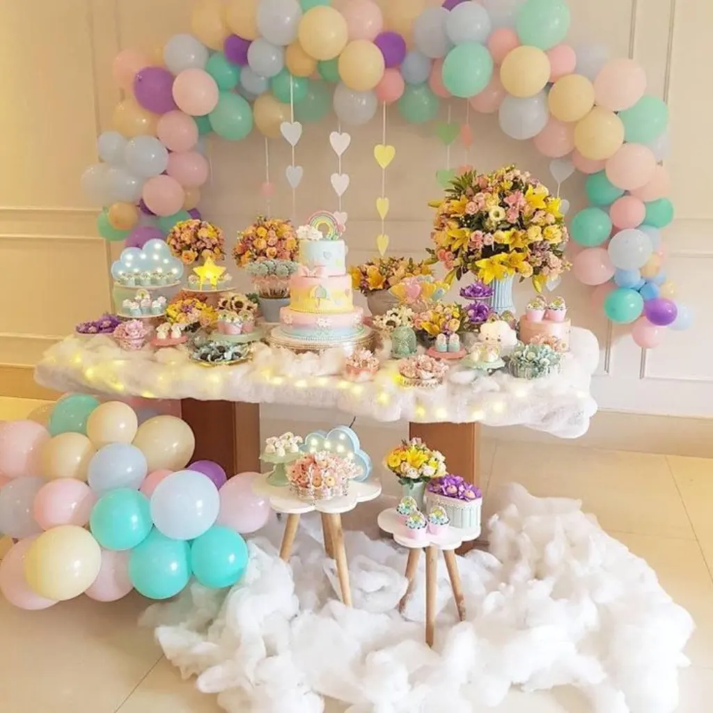 Sur Pinterest Décoration ballon anniversaire fille pour organiser une fête géniale