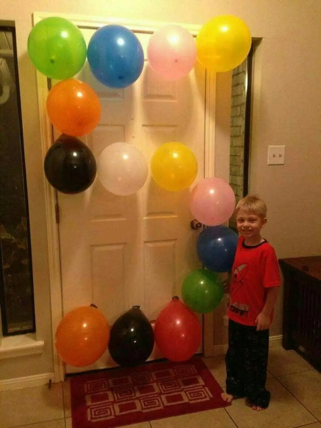 Sur Pinterest Eine schöne Idee für die Party-Dekoration mit Luftballoonas. Danke für