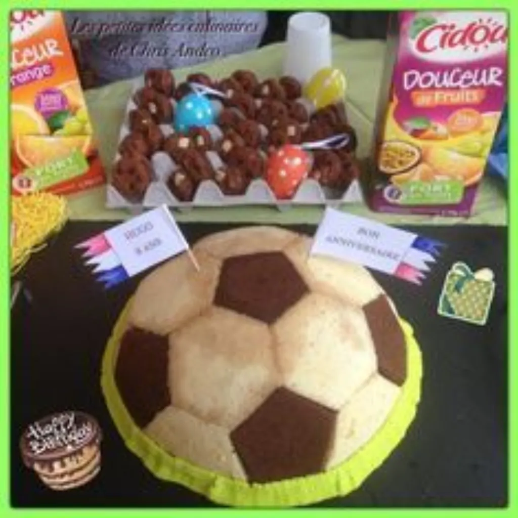 Sur Pinterest Gâteau d’anniversaire ballon de foot
