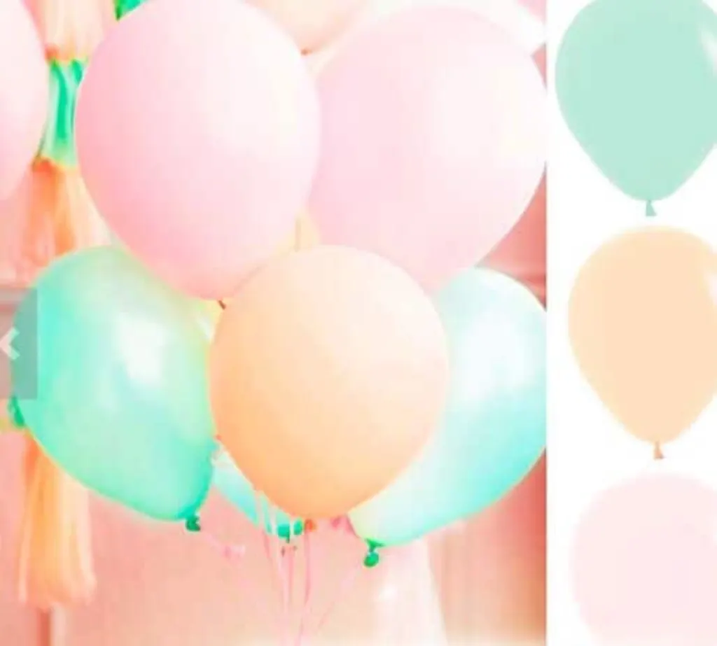 Sur Pinterest 30-Count 10 « Mixte Menthe Vert Pêche Rose Latex Ballon De Mariage Baby