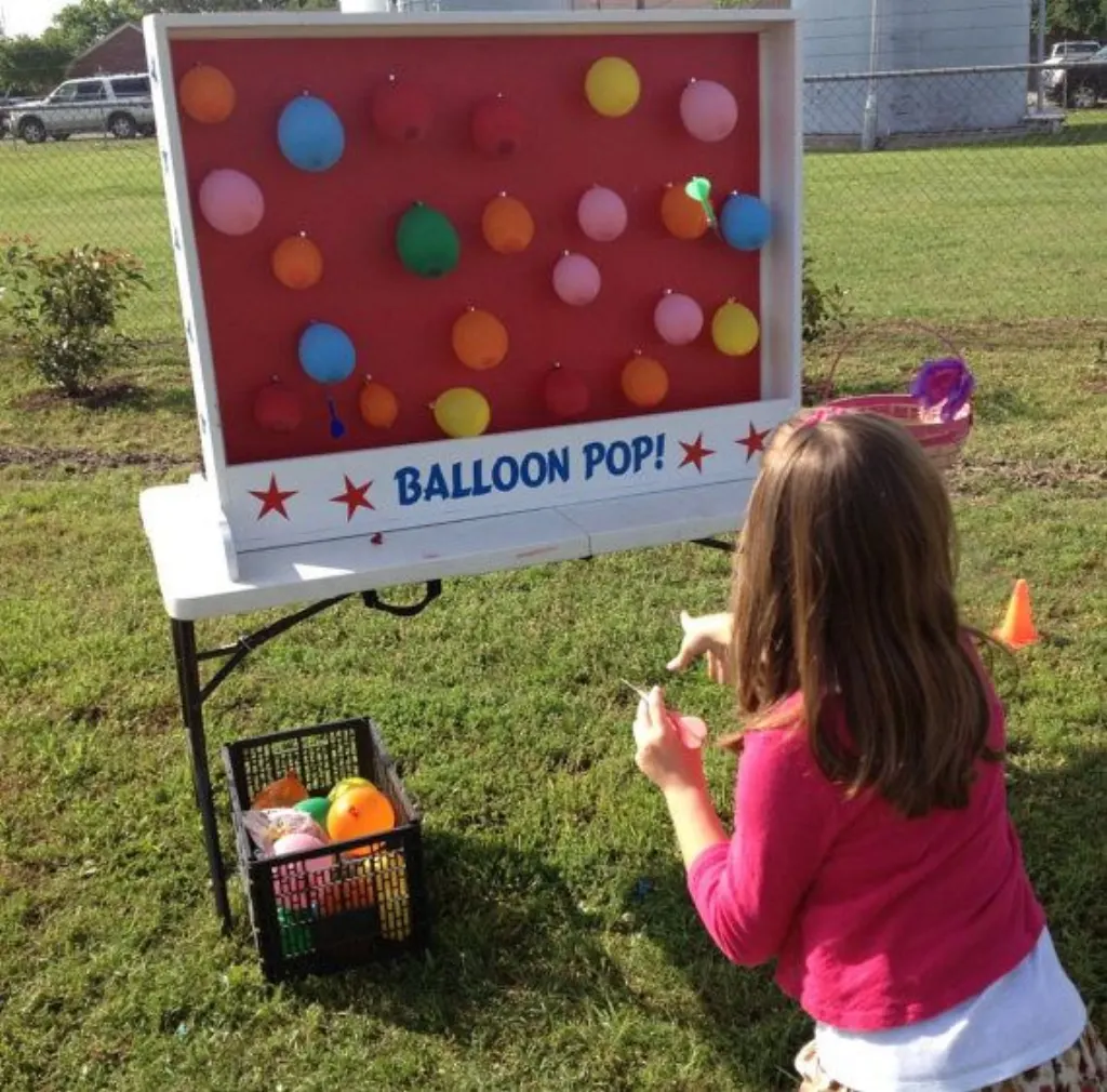 Sur Pinterest Dart Balloon Pop Carnival Game for Birthday, Church, VBS, School