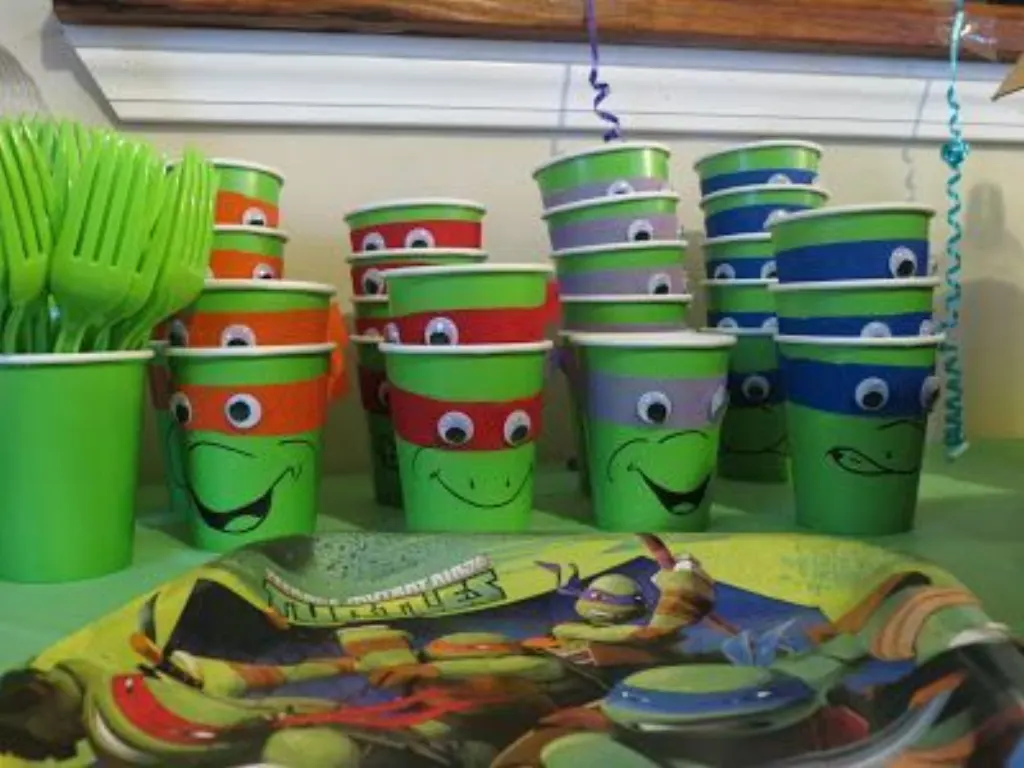 Sur Pinterest Fête d’enfants sous le thème des Tortues Ninja
