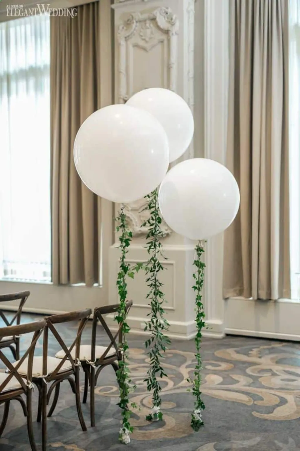Sur Pinterest 35 Unique Balloon Wedding Décor Ideas to Rock – #Balloon #decor #ideas