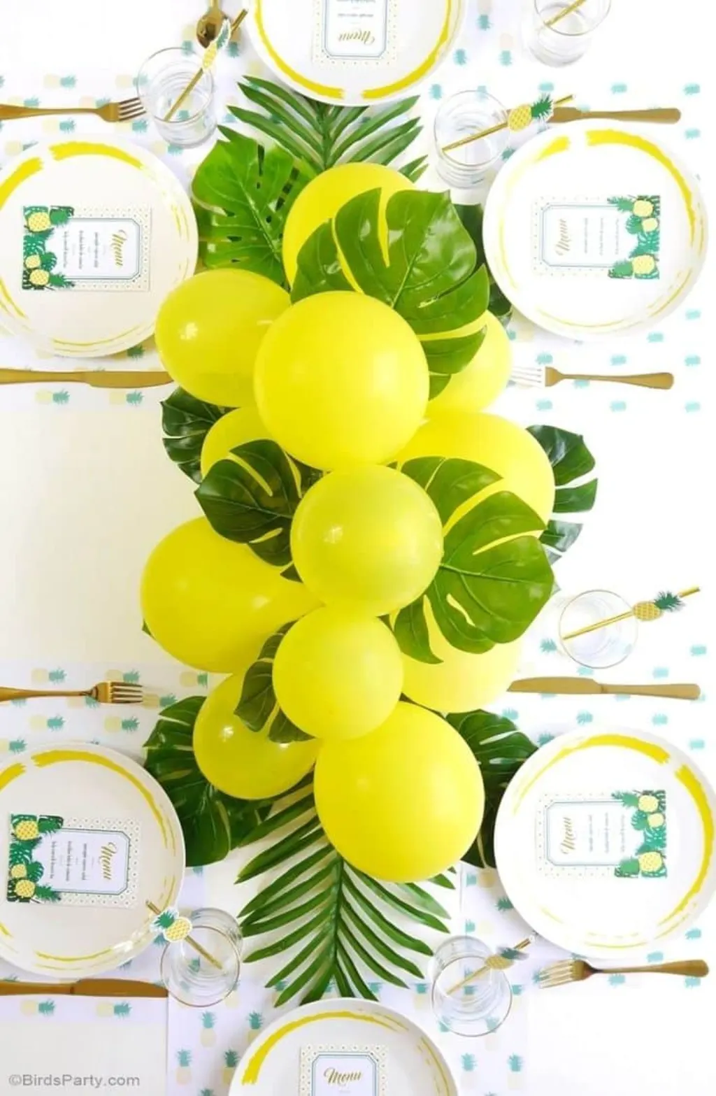 Sur Pinterest Pineapple Birthday Party Printables Supplies & Decorations