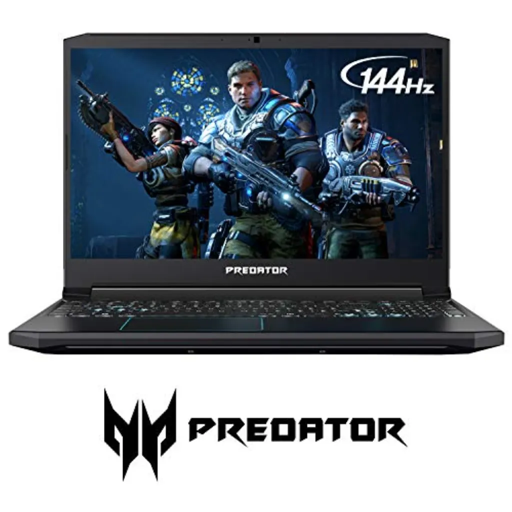 Ordinateur portable Gamer Acer Predator Helios 300, écran 15,6 "Full HD 144Hz IPS, Full HD 144Hz, Intel i7-9750H, GTX 1660 Ti, 16 Go DDR4, SSD PCIe NVMe de 256 Go, Clavier rétro-éclairé, PH315-52-78VL