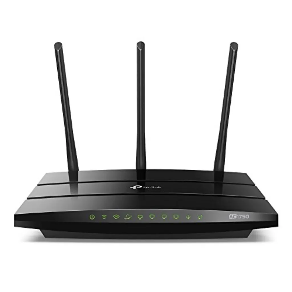 Routeur intelligent WiFi AC-1705 TP-Link - Routeur Internet sans fil à deux bandes Gigabits pour la maison, fonctionne avec Alexa, un serveur VPN, un contrôle parental et une qualité de service (Archer A7)