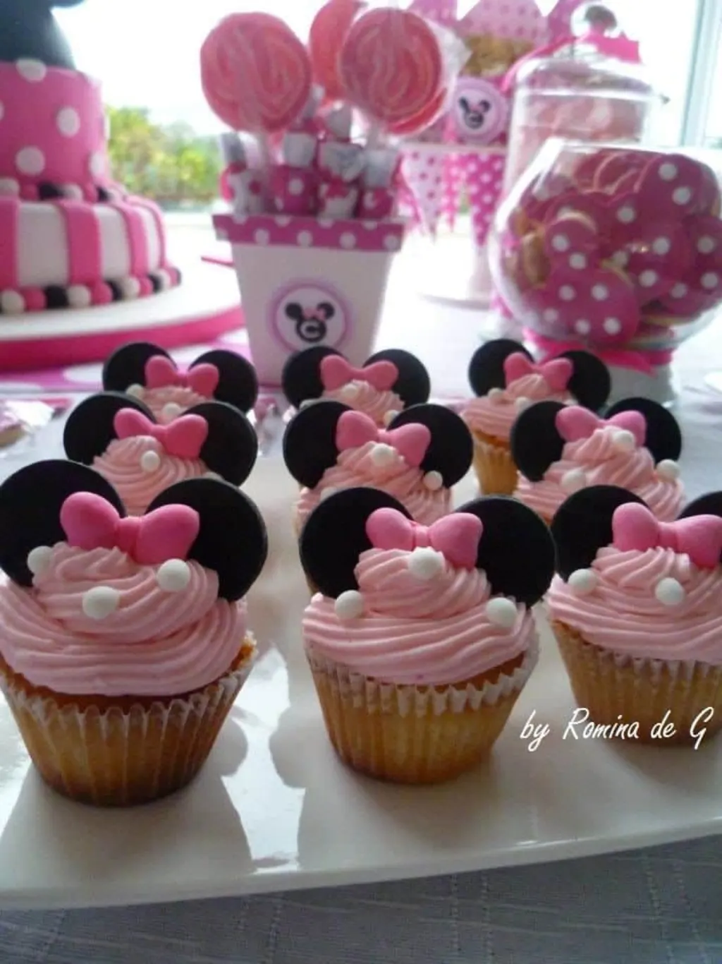 Sur Pinterest Cupcakes Minnie