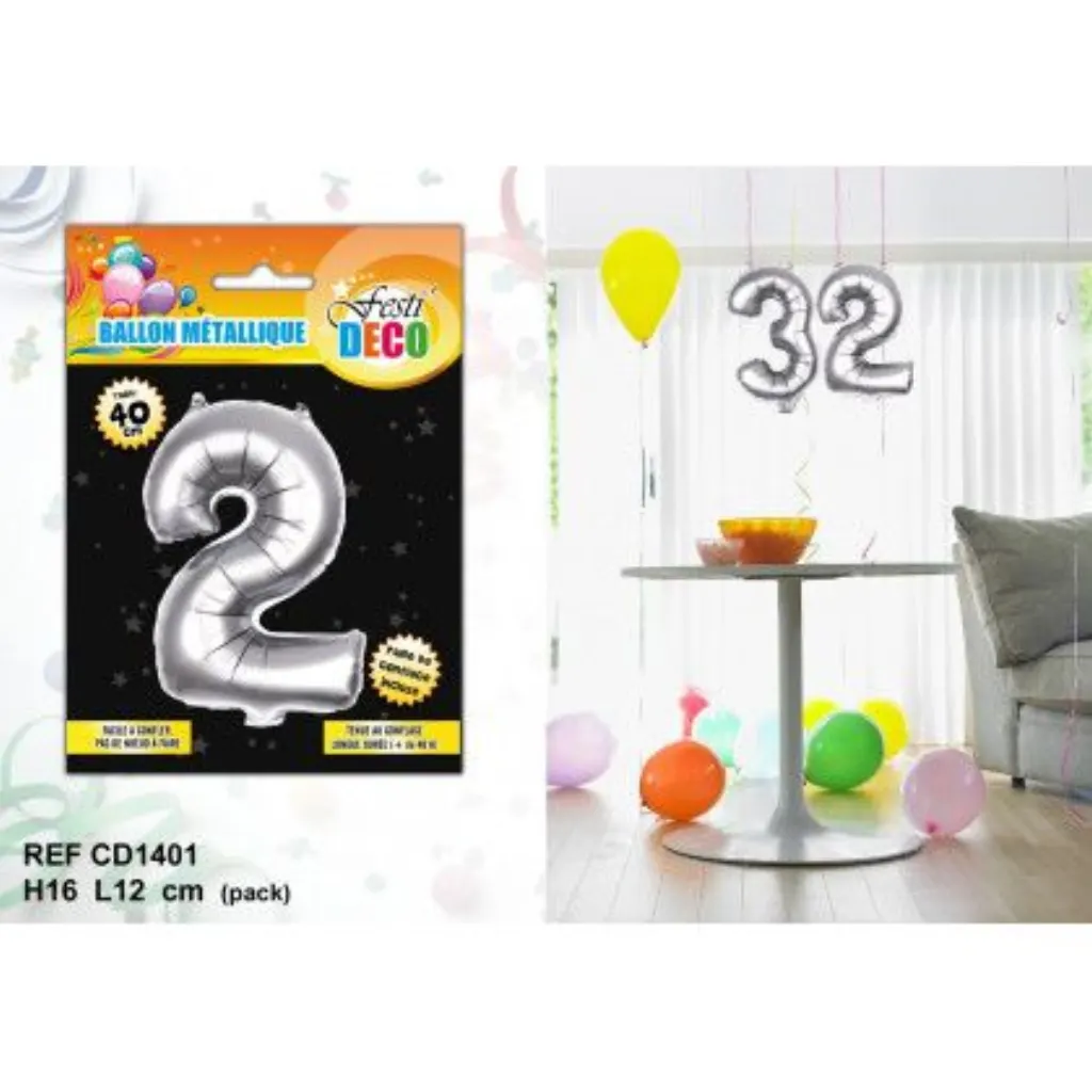 Sur Pinterest Maxi Ballon Métallique Chiffre Anniversaire