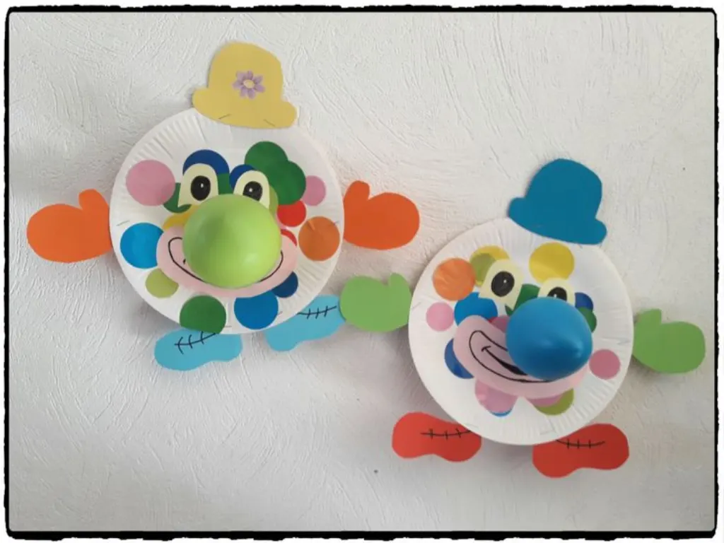 Sur Pinterest Clowns en assiettes en carton (Carnaval) –