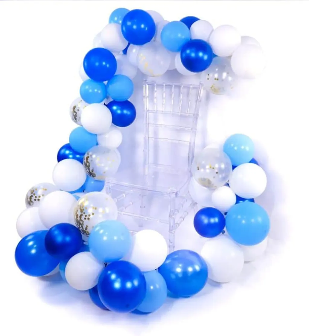 Sur Pinterest Ballon Bleu Blanc Or, 70 pcs 12 Pouces Ballon Bleu Marine, Ballons