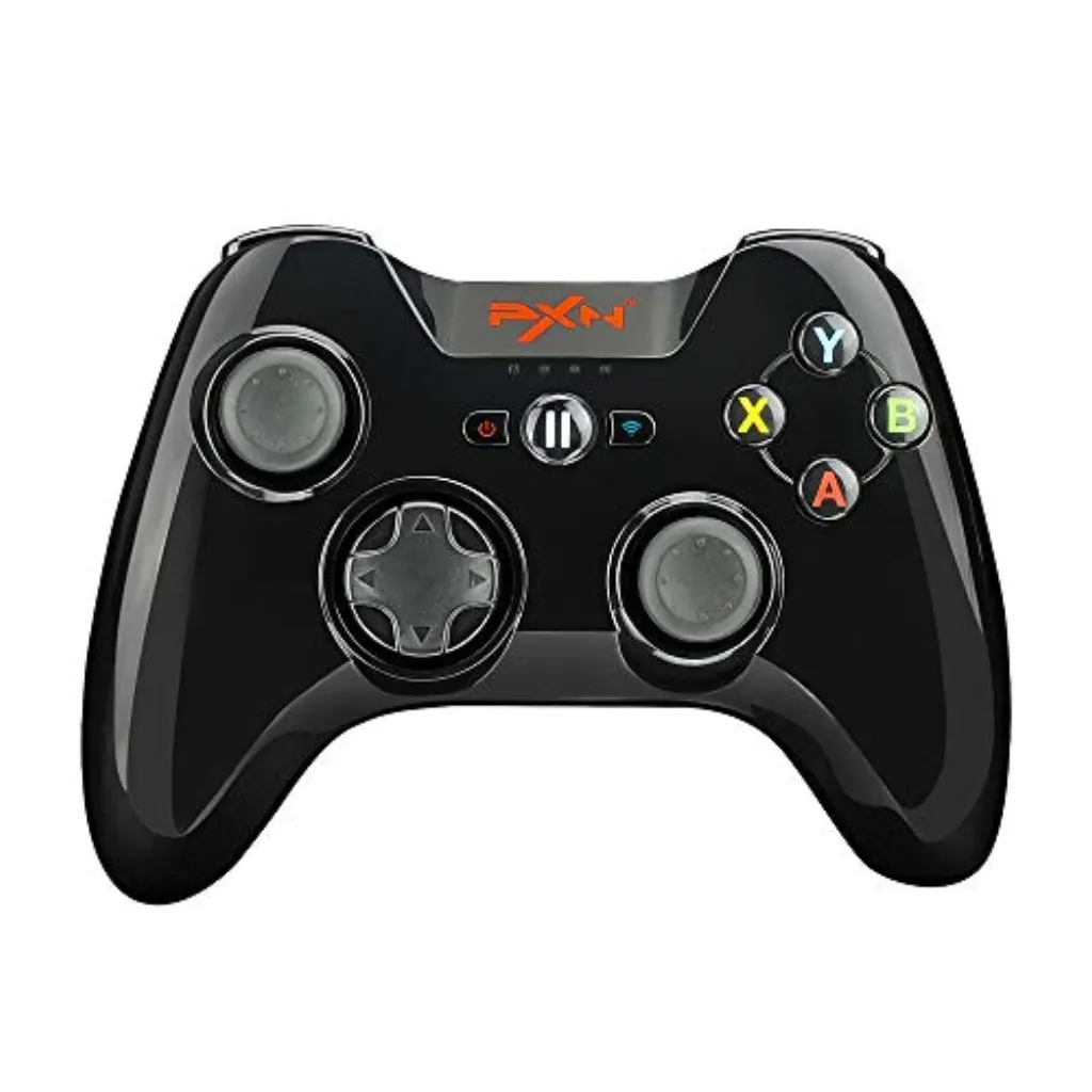 Manette de jeu certifiée Mfi PXN Speedy (6603) iOS avec clip de téléphone pour Apple TV, iPad, iPhone (noir)